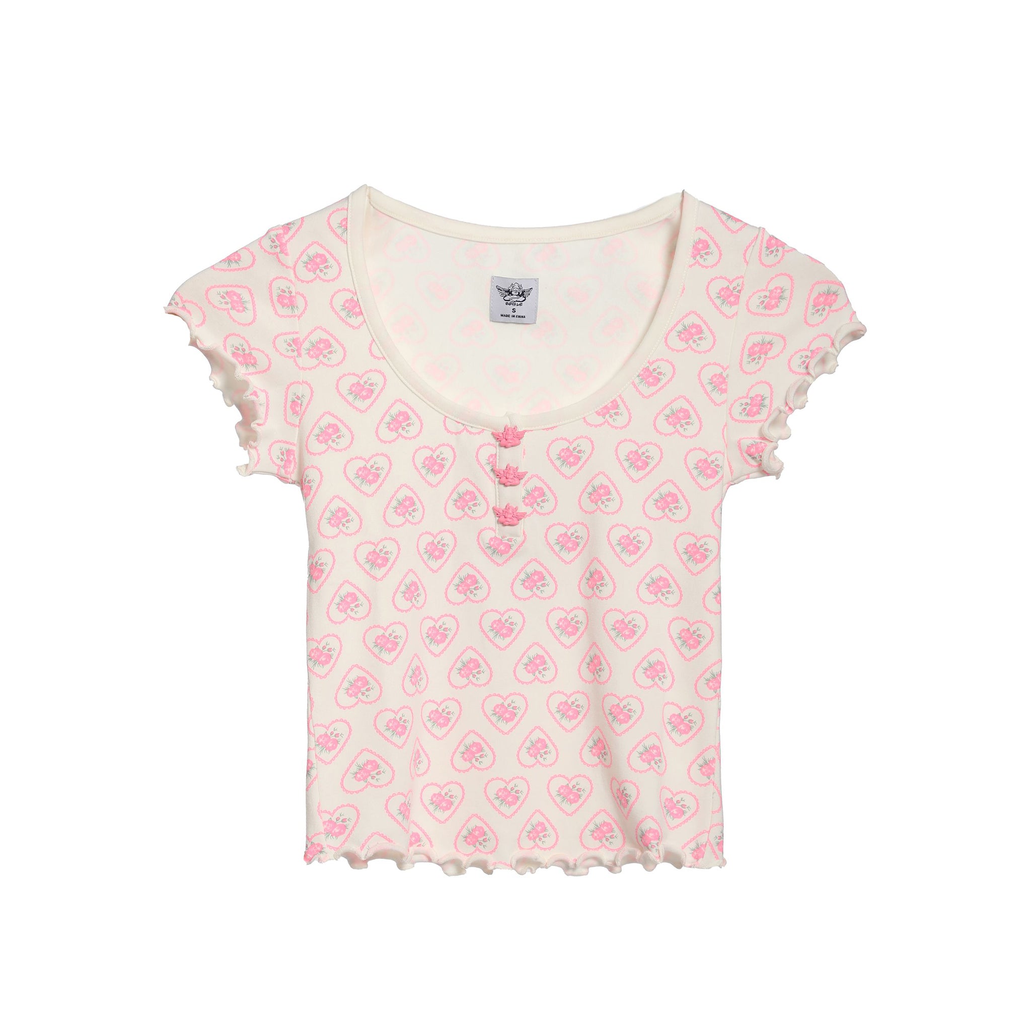 Sweet Sadie Floral PJ Top - Denny's