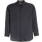 A dark Indigo long-sleeve button-down shirt with a pointed collar and matching dark buttons, displayed on a clean white background.