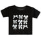 Short Sleeve Tee With Allover White Bows - Denny's