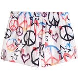 Stars & Peace Plush Short - Denny's