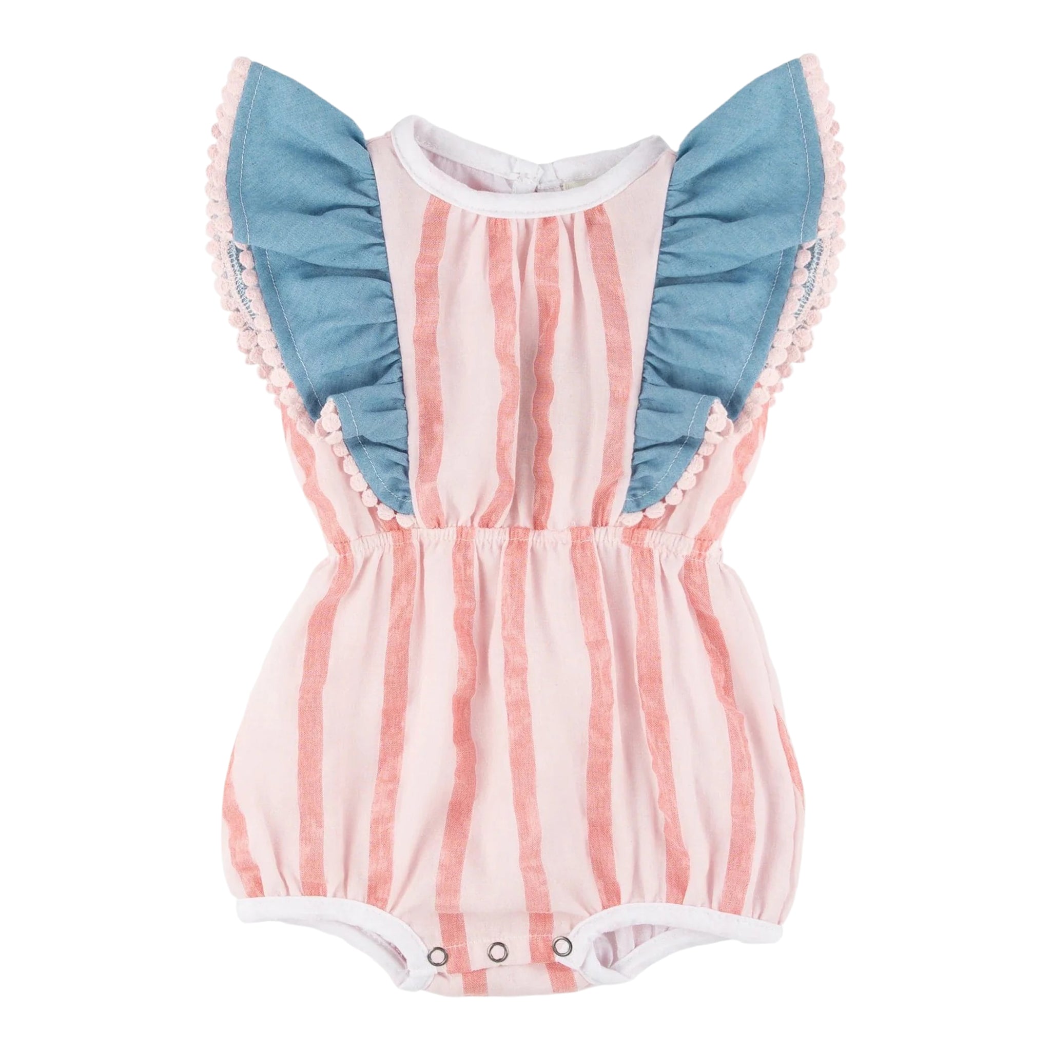 Topanga Stripe Romper - Denny's