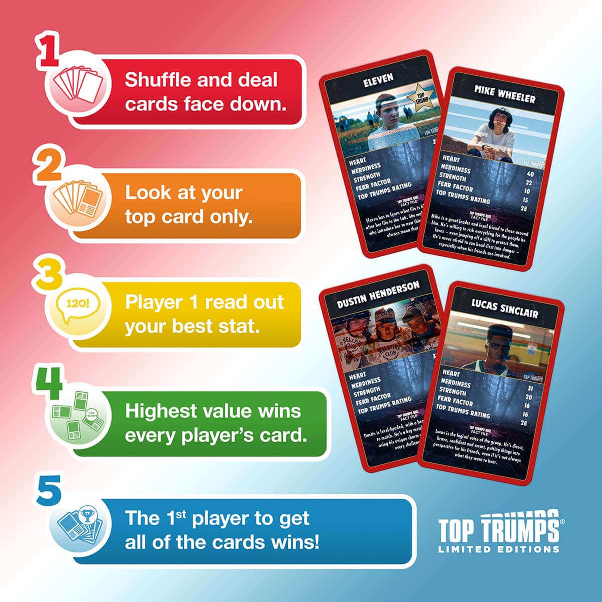 Top Trumps Stranger Things - Denny's