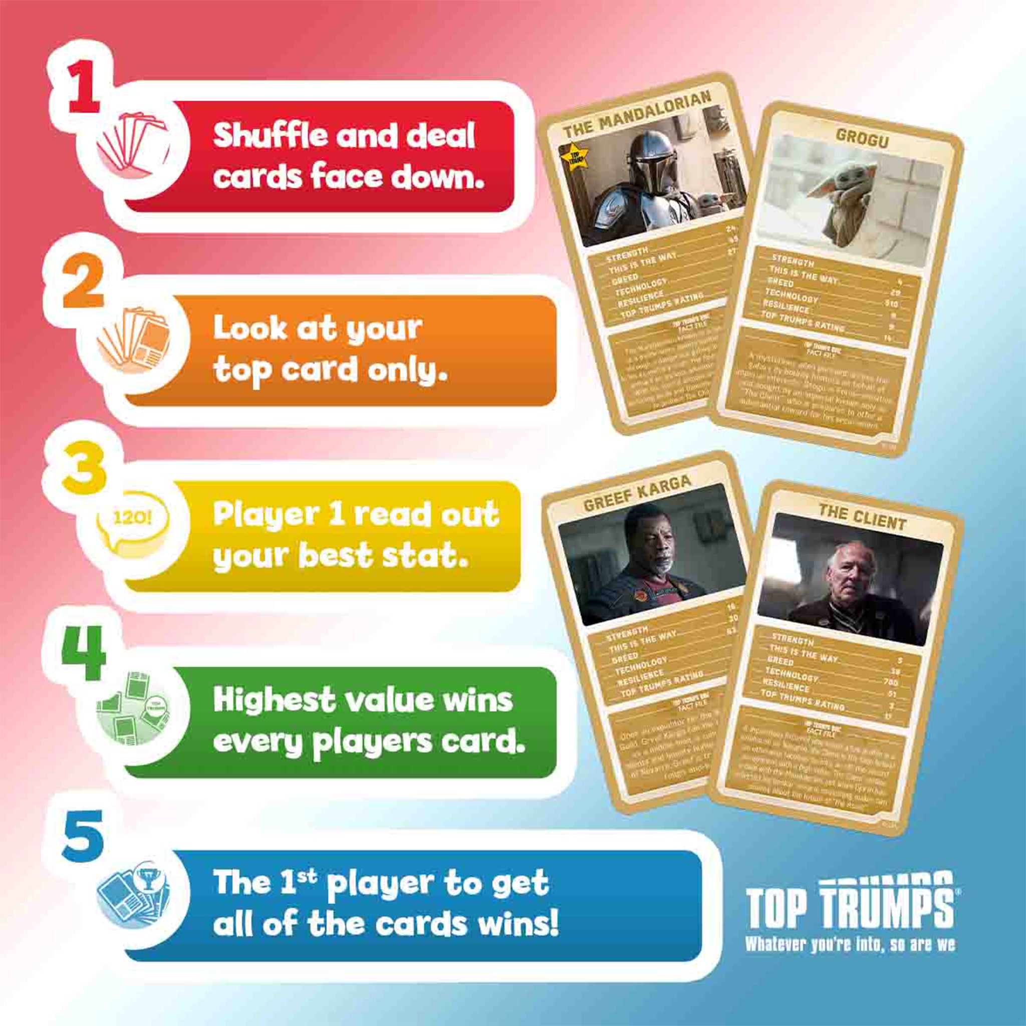 Top Trumps Mandalorian - Denny's
