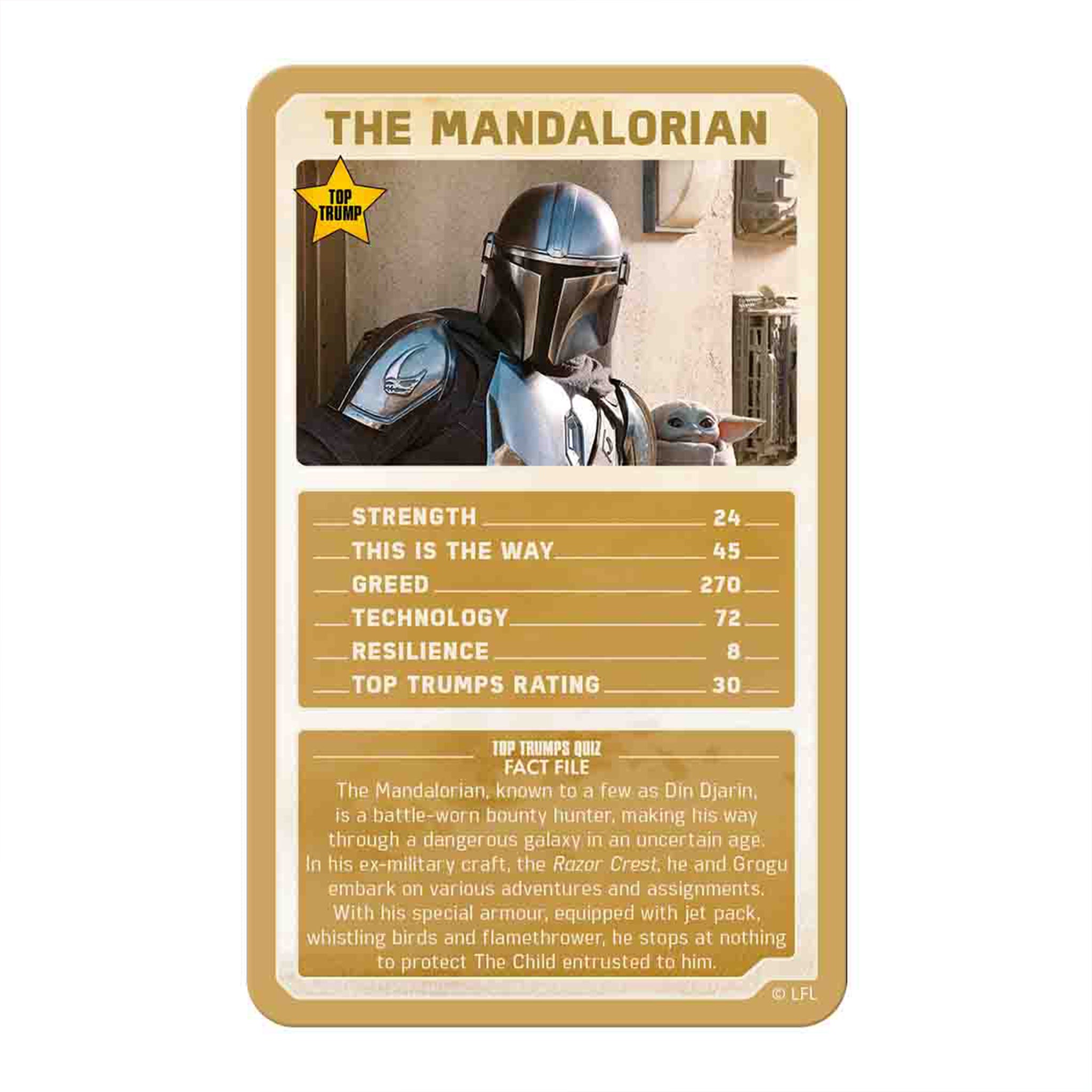 Top Trumps Mandalorian - Denny's