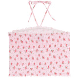 Floral Smock Halter Top