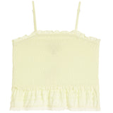 Tube Top With Flounce Bottom