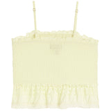 Tube Top With Flounce Bottom