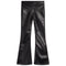 Woodstock Vegan Leather Flare Pant - Denny's