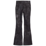Woodstock Vegan Leather Flare Pant - Denny's