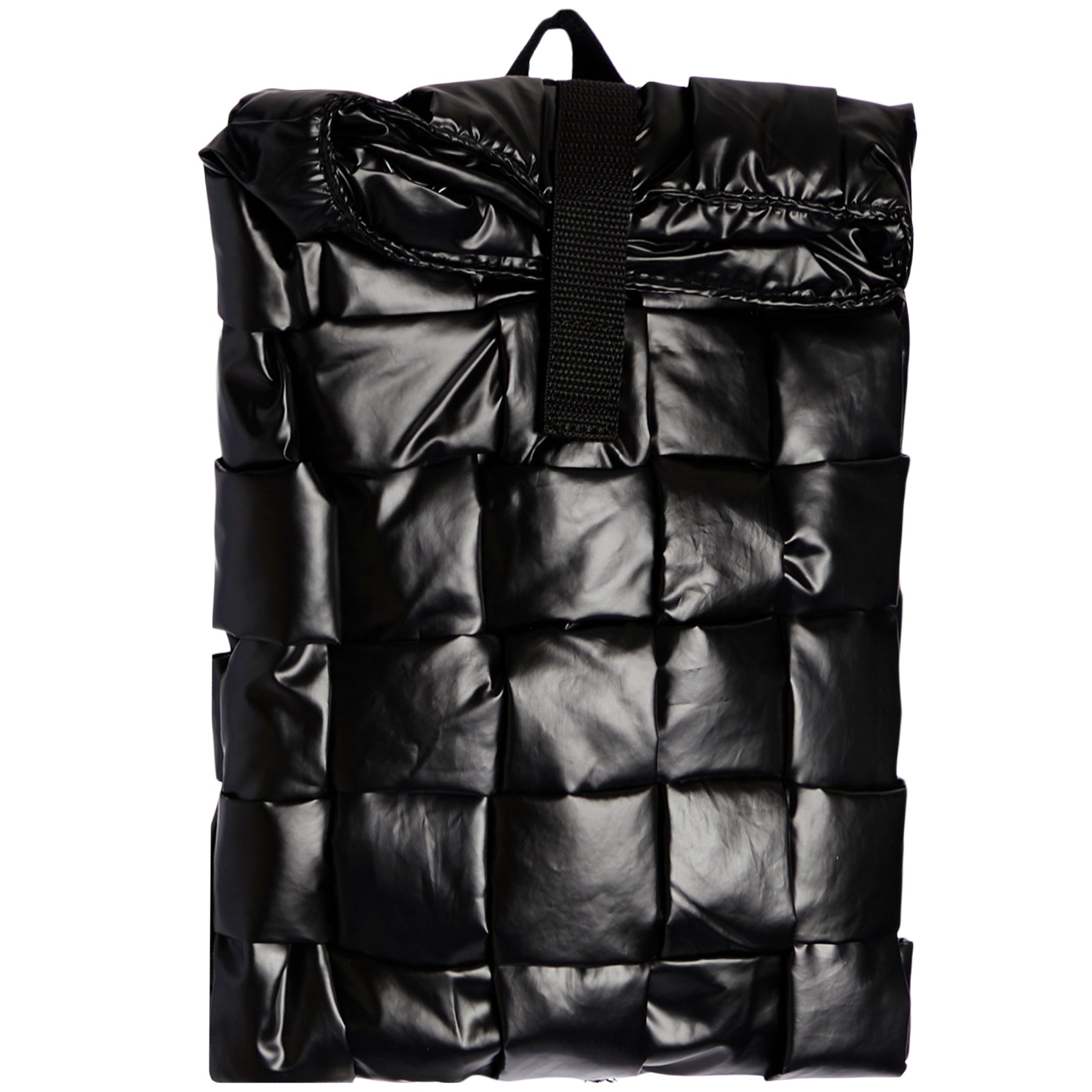 Black Quilted Snack Bag - Denny's