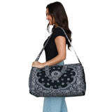Black Bandana Duffel Bag
