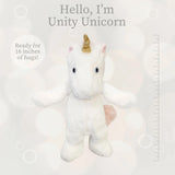 White Unicorn Plush