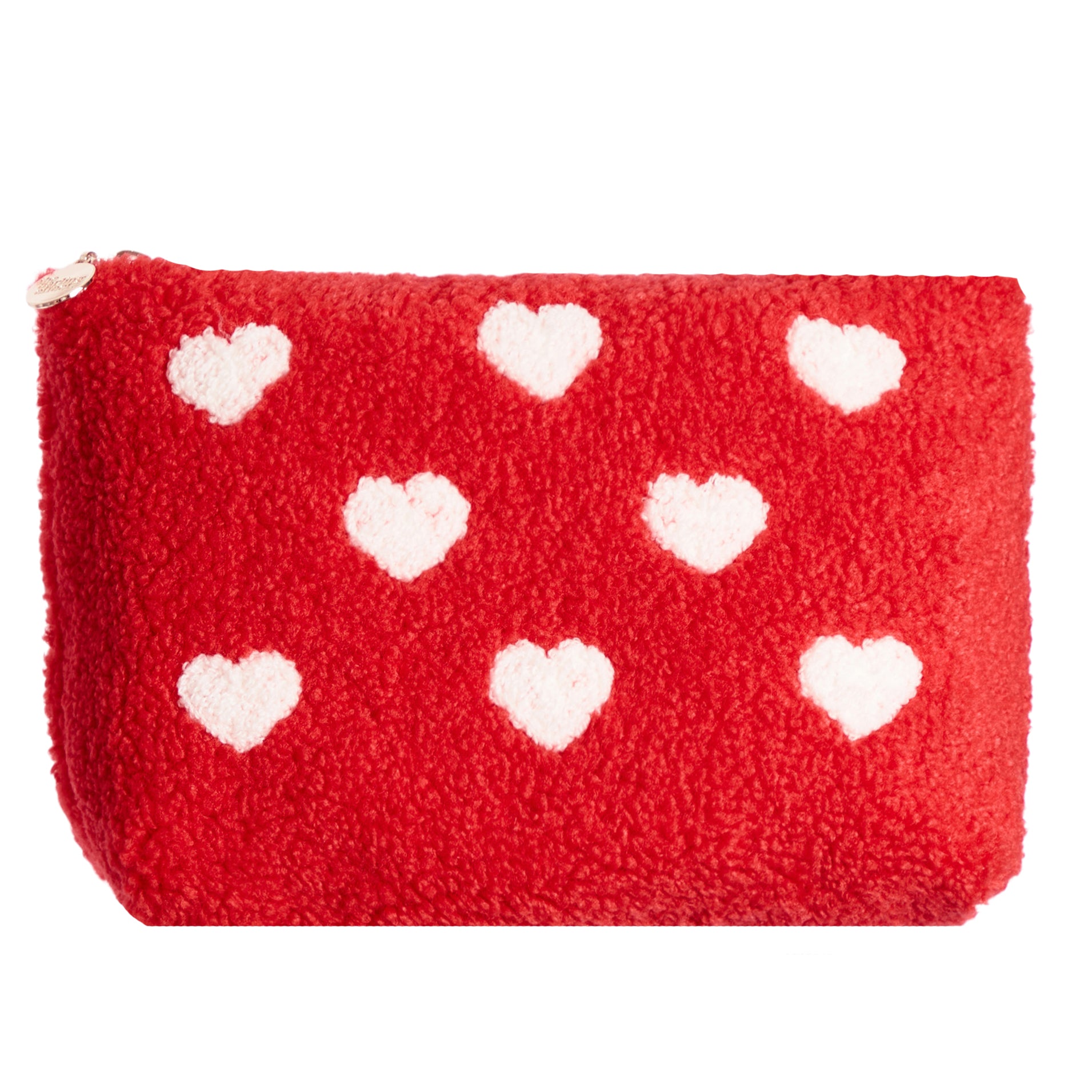 Red Hearts Teddy Pouch - Denny's