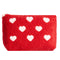 Red Hearts Teddy Pouch - Denny's