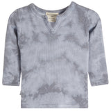 2pc Marble Henley Thermal Long John Set