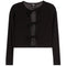 Front Ties Sparkle Cardigan - Denny's