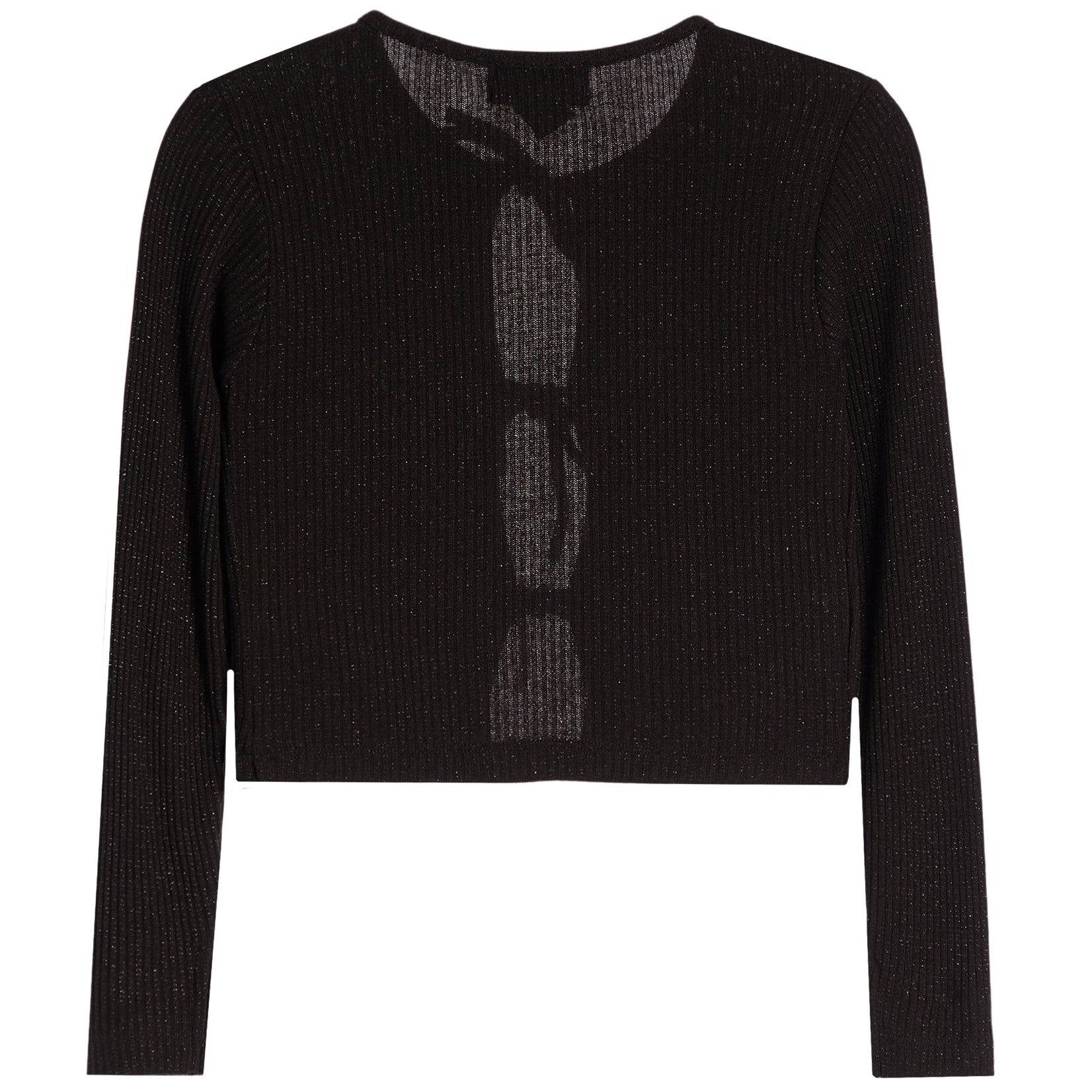 Front Ties Sparkle Cardigan - Denny's