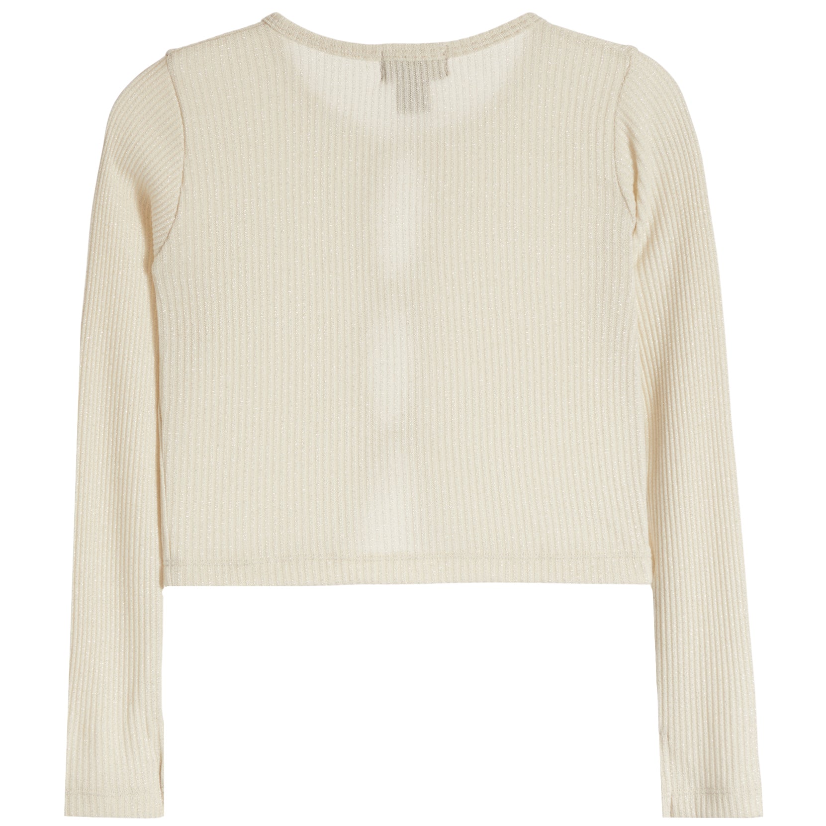 Front Ties Sparkle Cardigan - Denny's