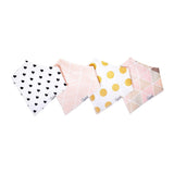 4pk Blush Bib Set