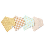 4pc Vance Banana Bib Set - Denny's