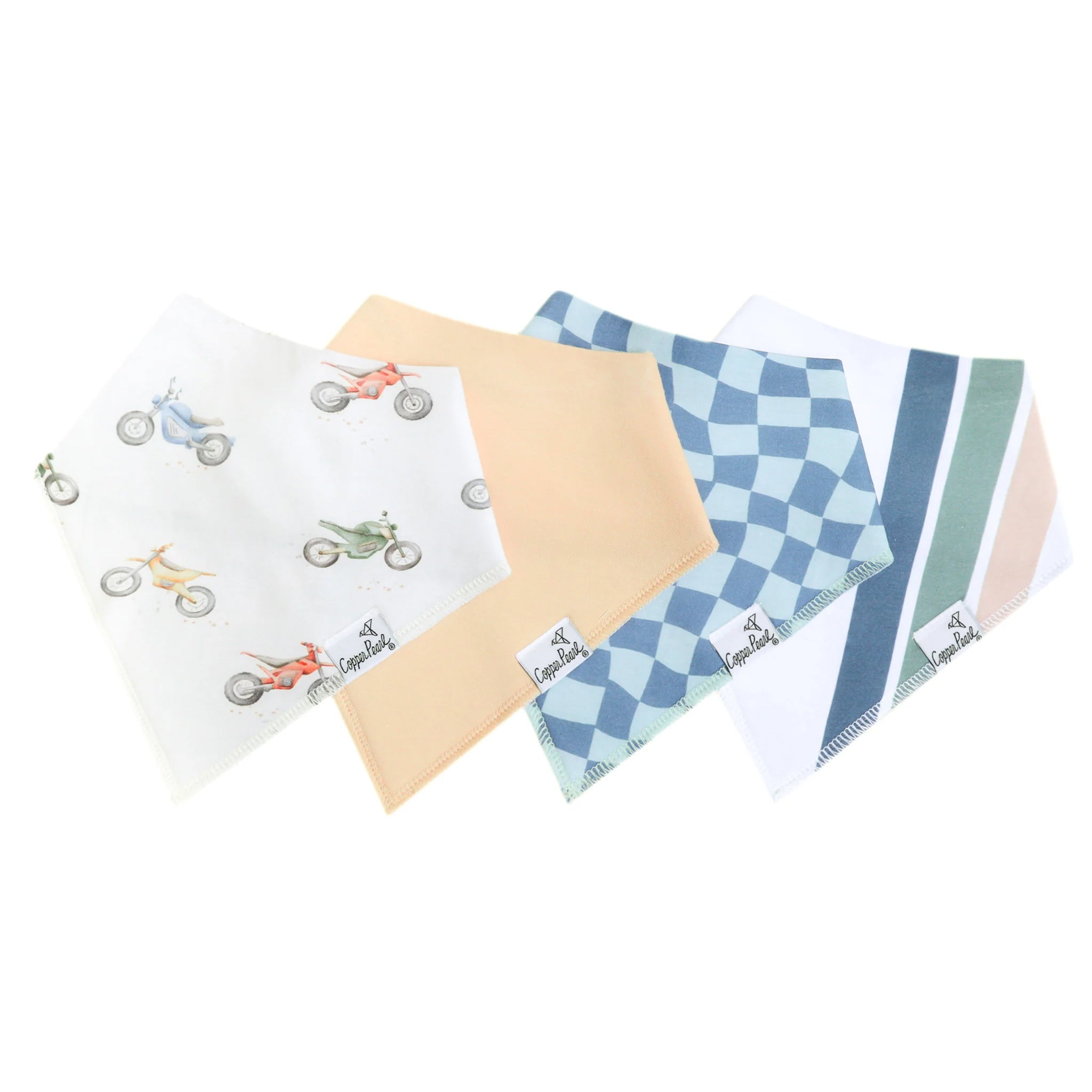 4pk Ryder Bandana Bib - Denny's