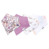 4pk Flora Bandana Bib - Denny's