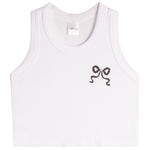 Bow Ribbed Tank - Denny's