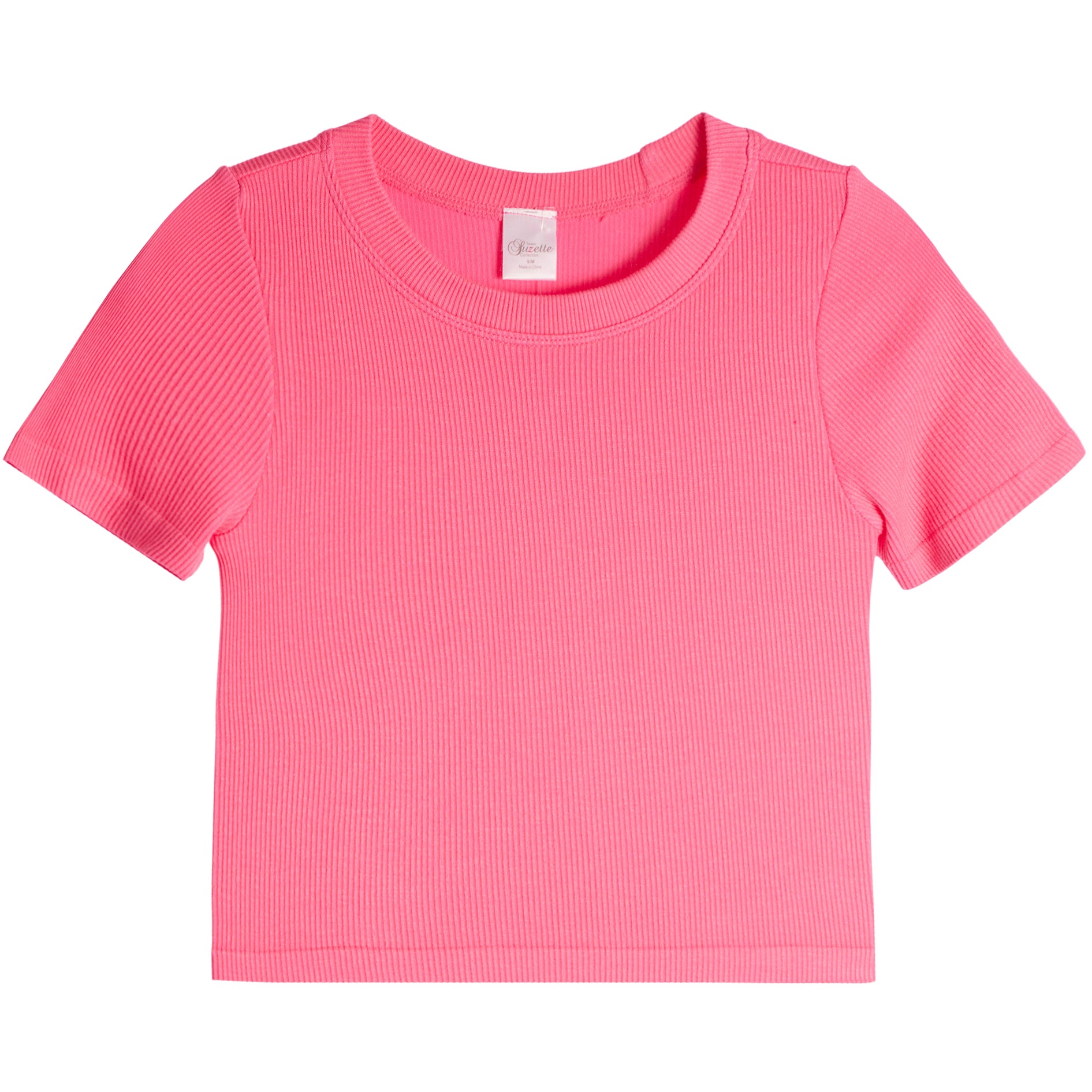 Ribbed Seamless Tee - Denny's