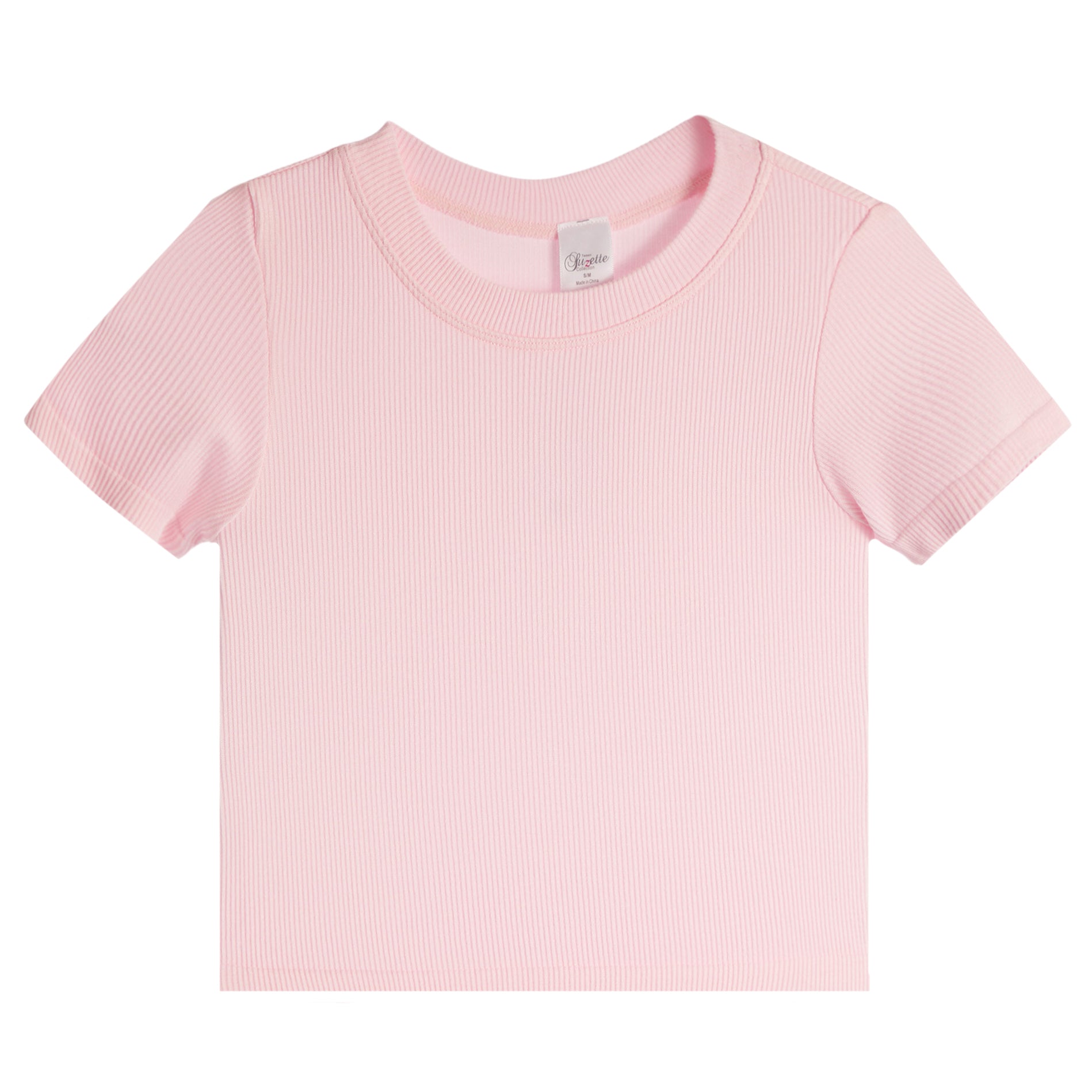 Ribbed Seamless Tee - Denny's