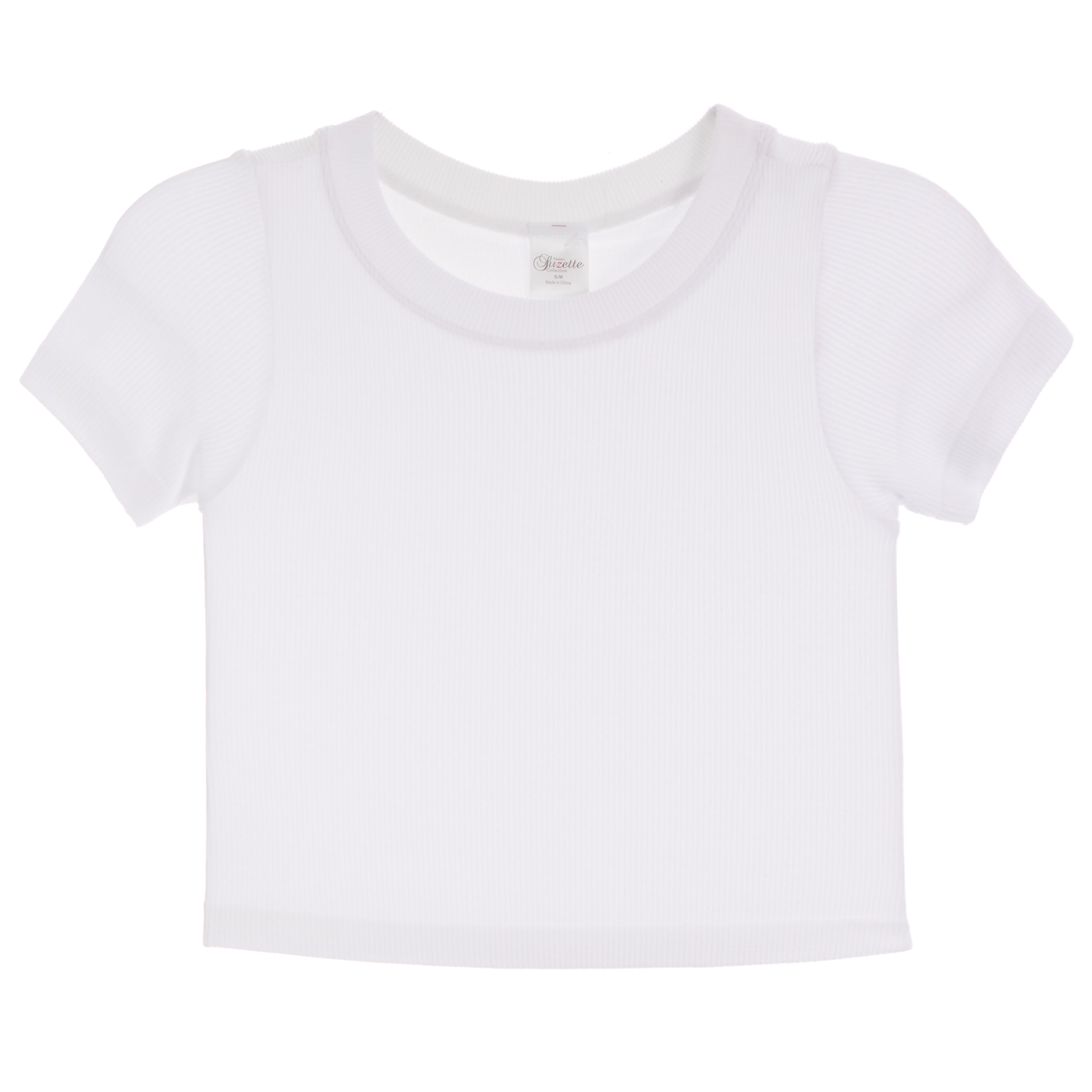 Ribbed Seamless Tee - Denny's