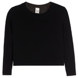 Long Sleeve Ribbed Top - Denny's