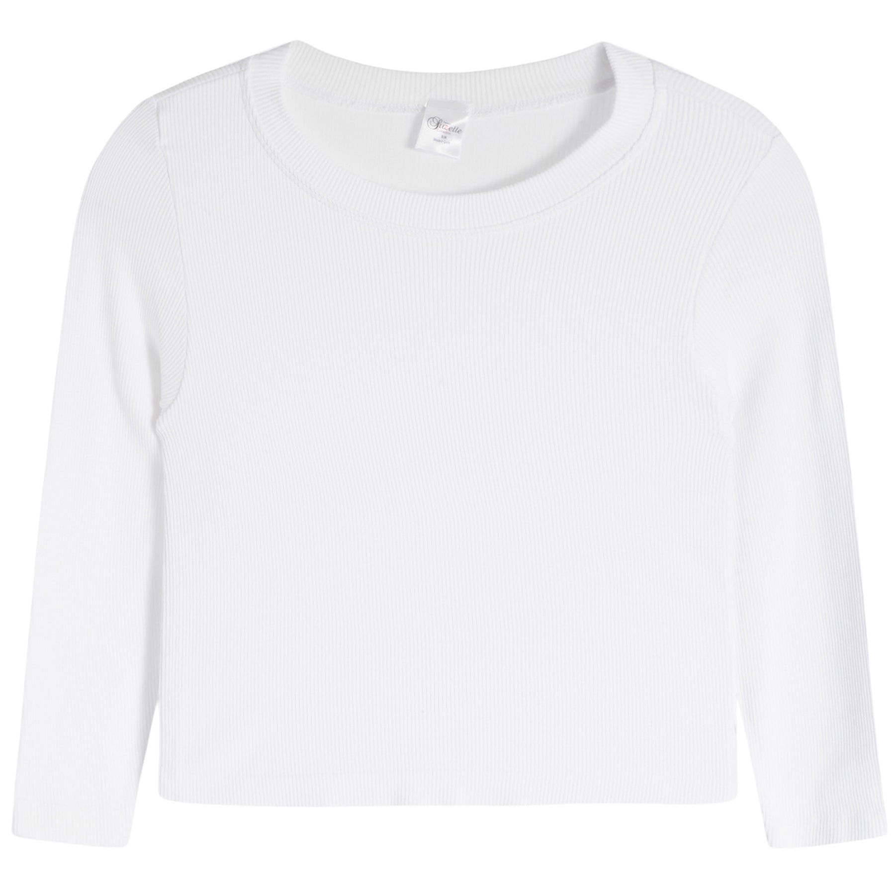 Long Sleeve Ribbed Top - Denny's
