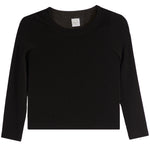 Long Sleeve Ribbed Top - Denny's