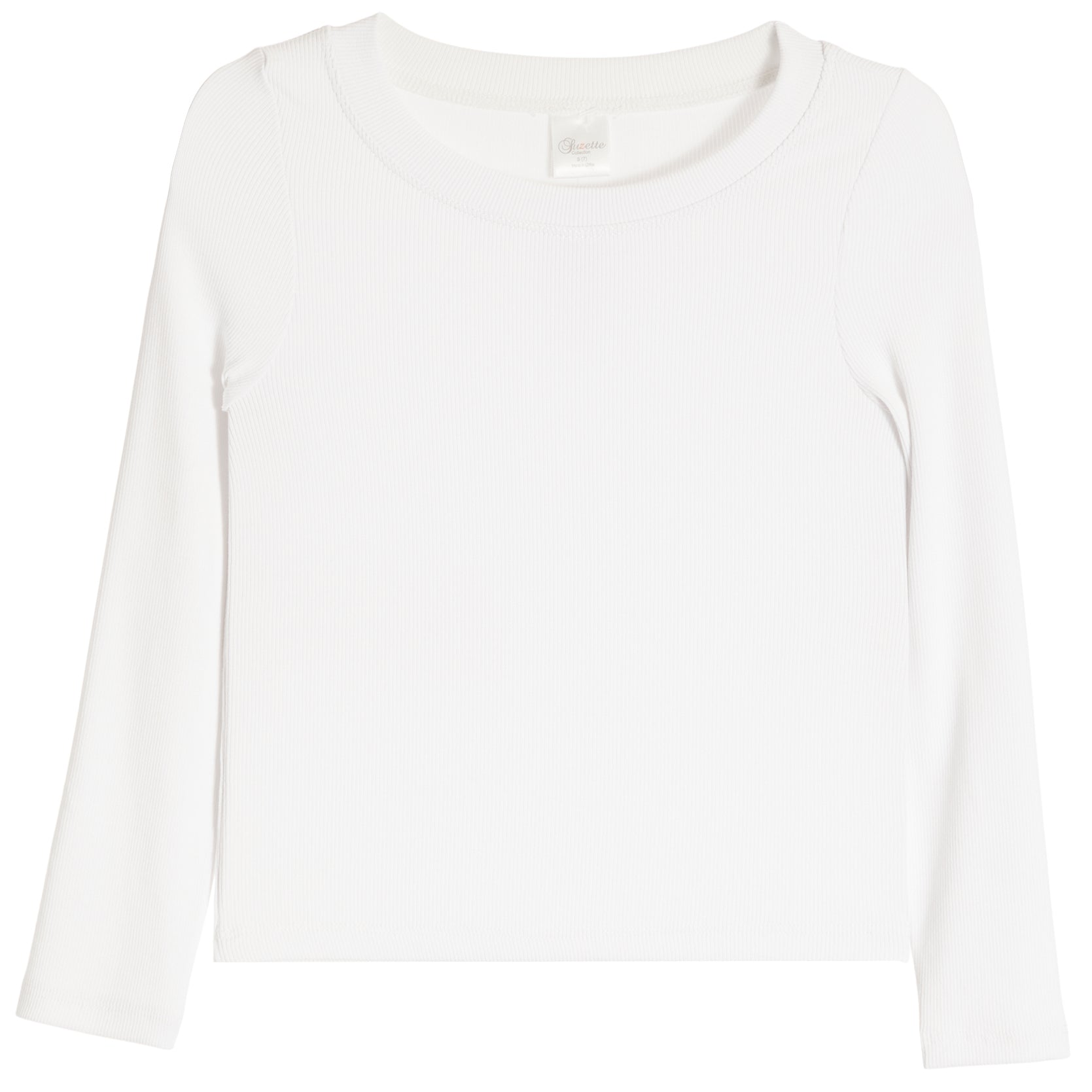 Long Sleeve Ribbed Top - Denny's