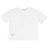 Pretty In Pink Short Sleeve Tee With Lips
