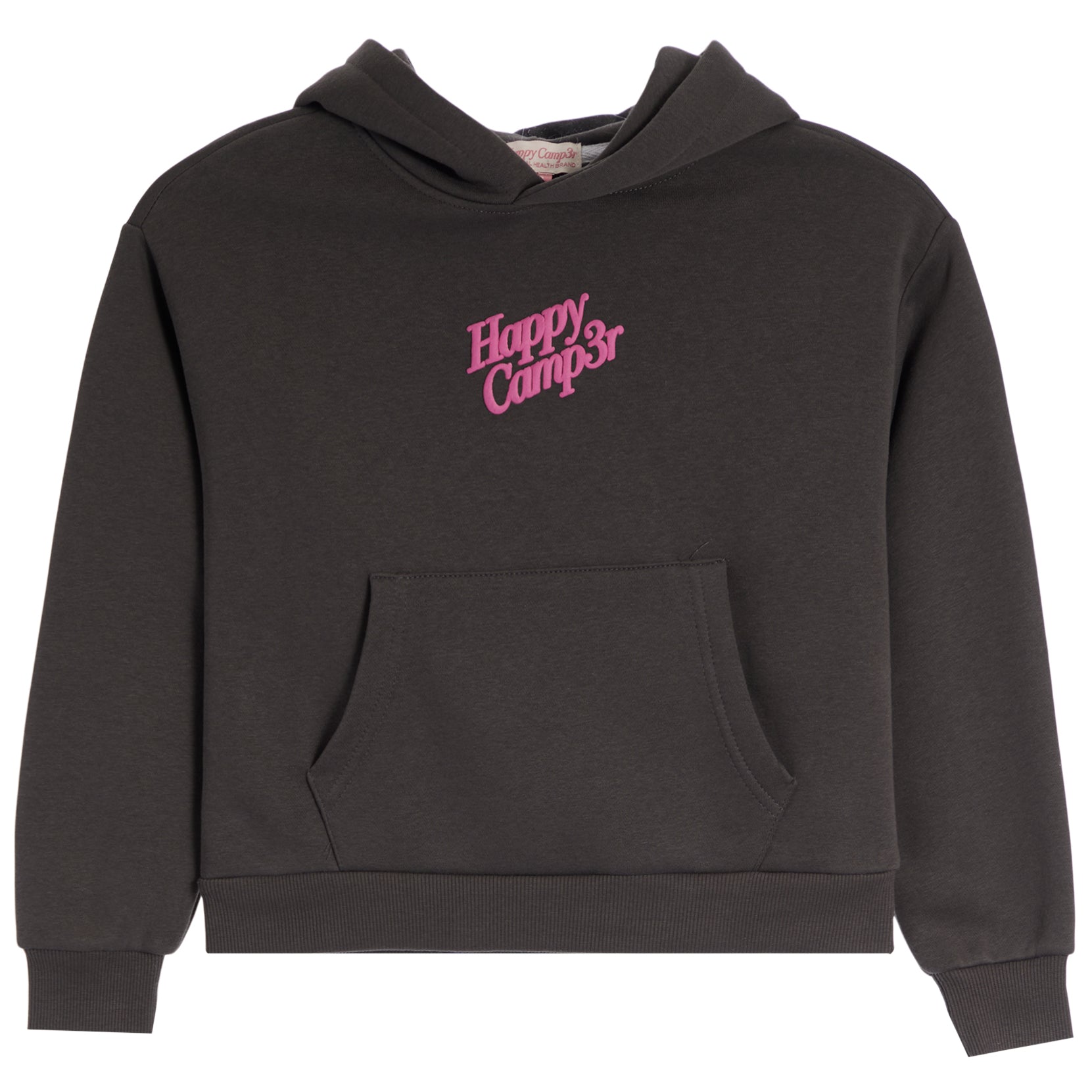 Charcoal Happy Camper Hoodie
