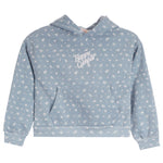 Blue ditzy floral Happy Camp3r Hoody