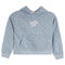 Blue ditzy floral Happy Camp3r Hoody