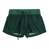 Longer Length Solid Terry Short - Denny's