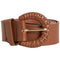 Weave Style D Ring Leather Belt - Denny's