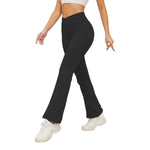 Crossover Flare Leggings - Denny's
