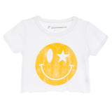 Smiley Crop Tee - Denny's