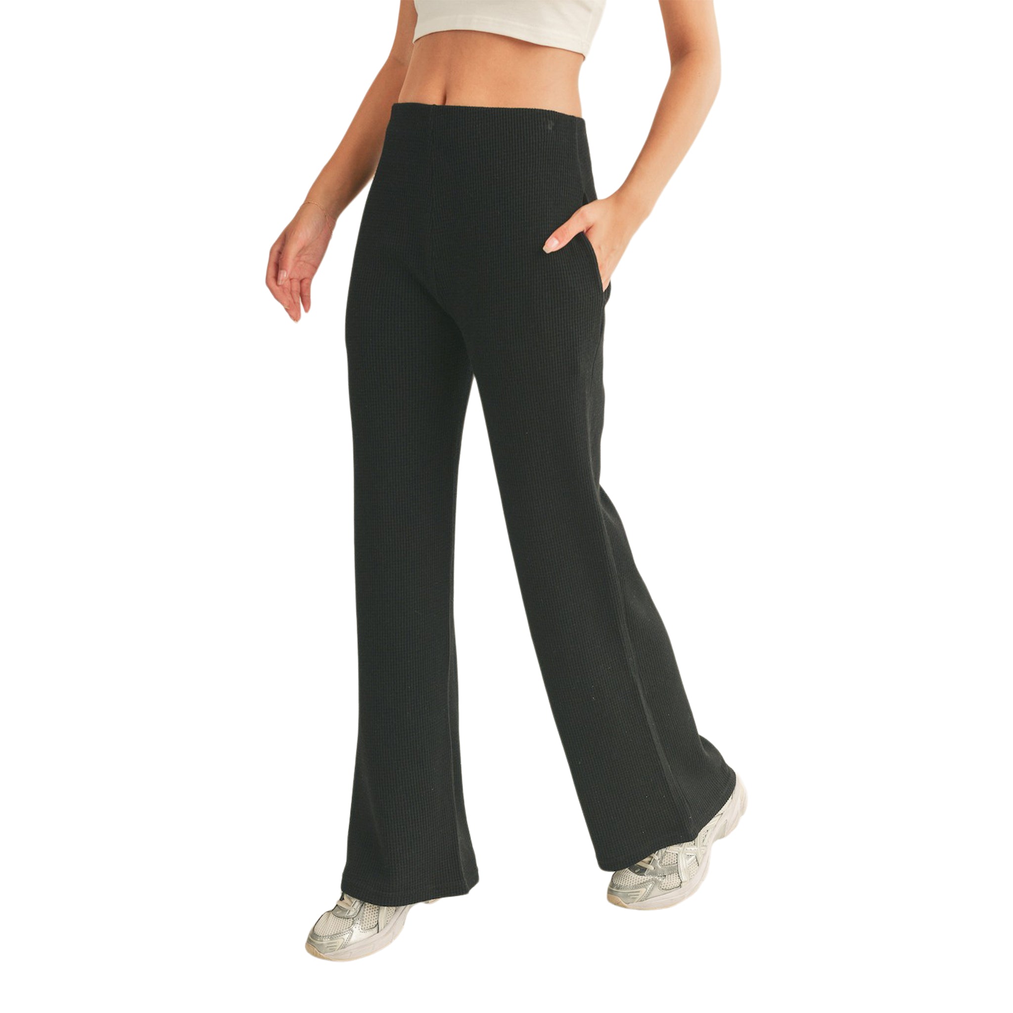 Waffle Knit Flare - Denny's