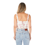 Floral Swiss Dot Smock Cami - Denny's