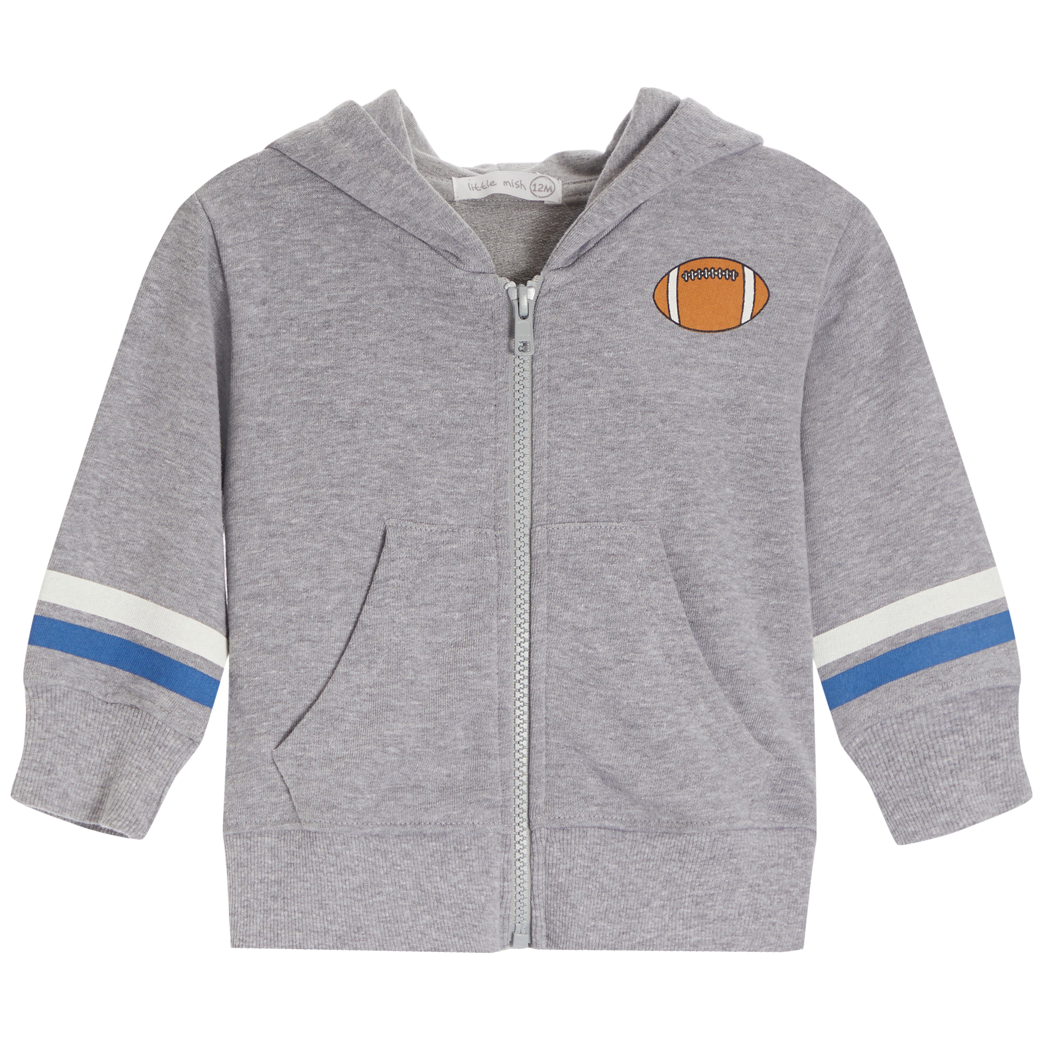 French Terry Football Hoodie - Denny's