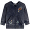 Football Patches Zip Hoodie - Denny's