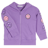 Zip Jacket With Smiley Face