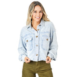 Abbott Knit Denim Jacket - Denny's