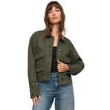 Rey Cropped Chore Jacket