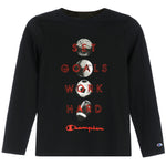 Work Hard Long Sleeve Tee - Denny's